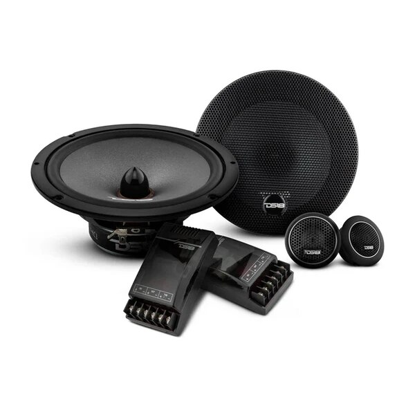 DS18 EXLSQ6.5C 61/2" 2Way Component Speaker System Pair 4 Ohm